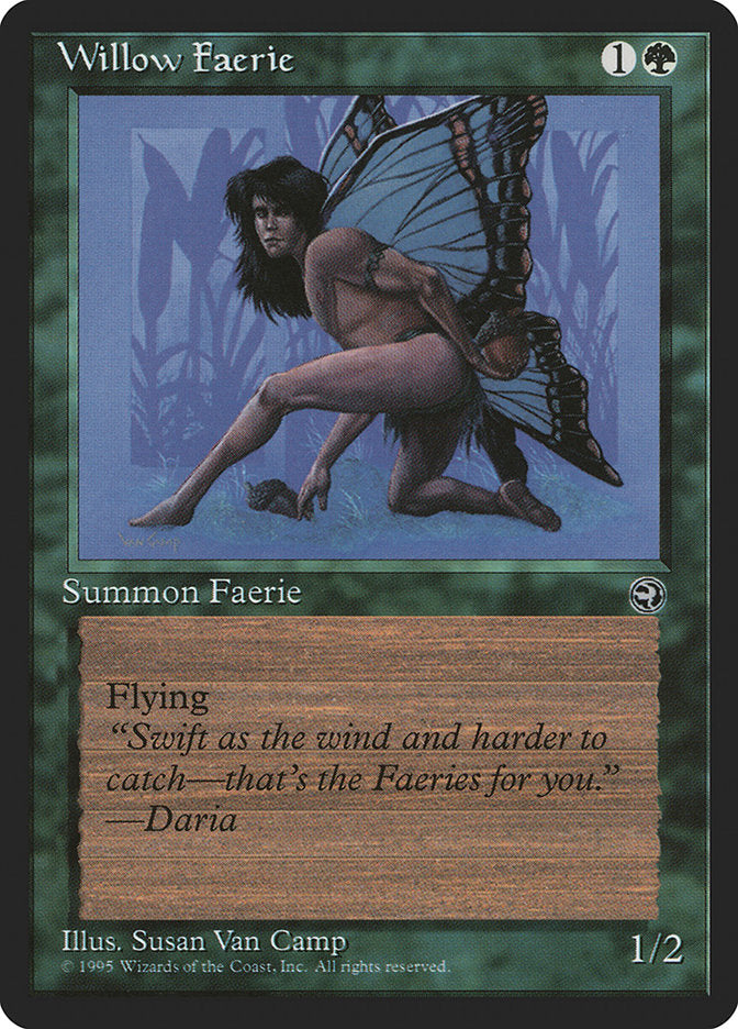 Willow Faerie (Daria Flavor Text) [Homelands] | I Want That Stuff Brandon