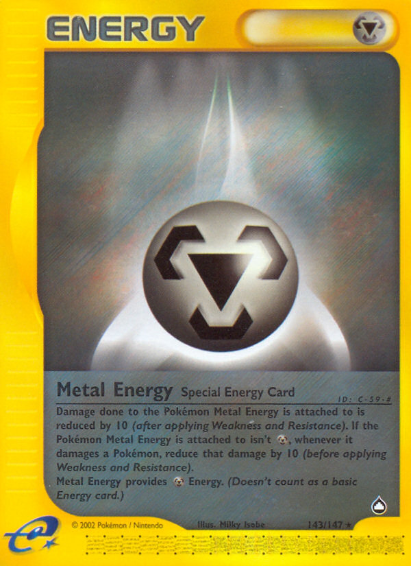 Metal Energy (143/147) [Aquapolis] | I Want That Stuff Brandon