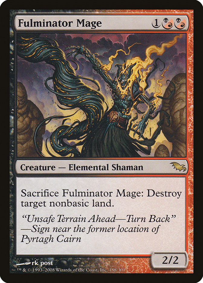 Fulminator Mage [Shadowmoor] | I Want That Stuff Brandon