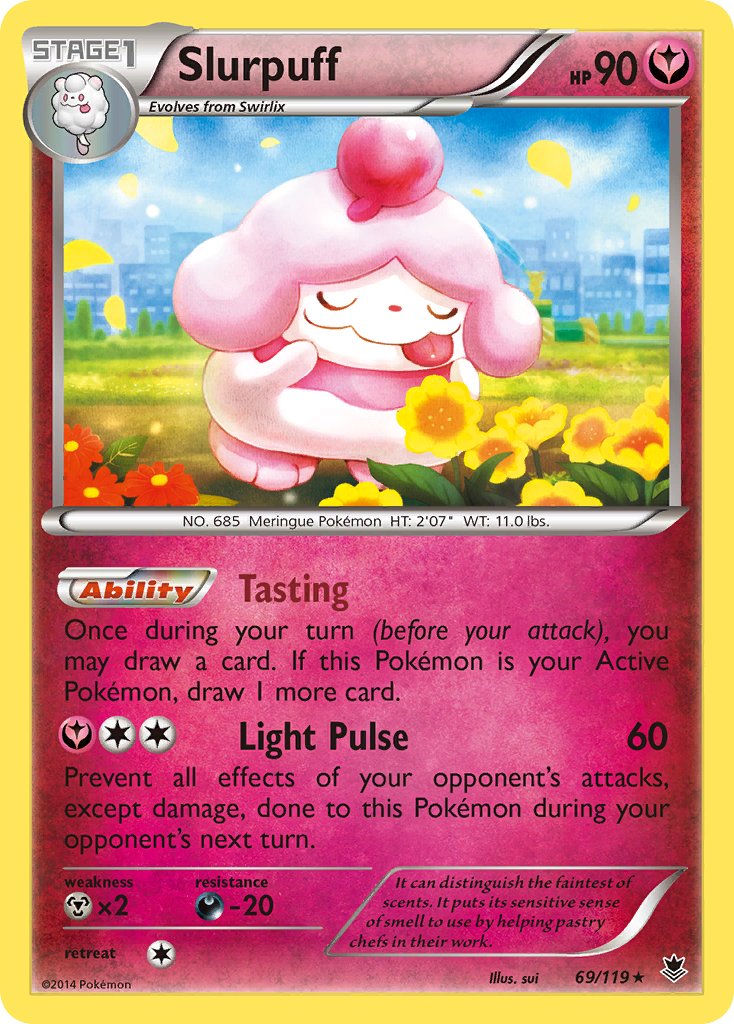 Slurpuff (69/119) [XY: Phantom Forces] | I Want That Stuff Brandon