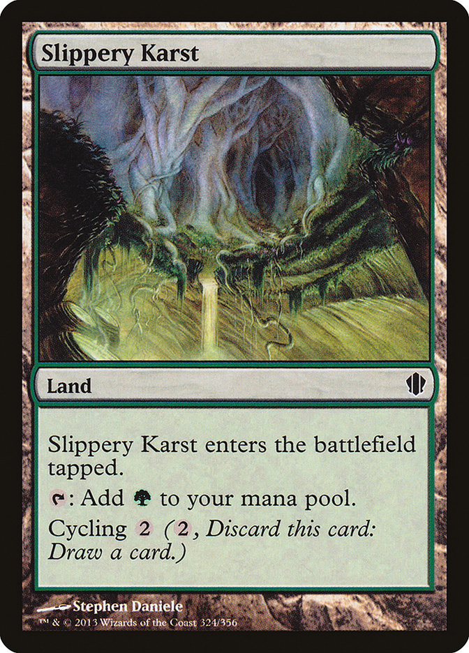 Slippery Karst [Commander 2013] | I Want That Stuff Brandon
