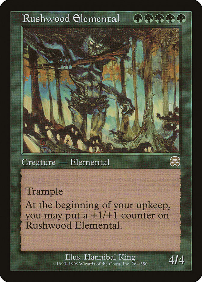 Rushwood Elemental [Mercadian Masques] | I Want That Stuff Brandon