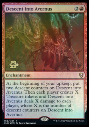 Descent into Avernus [Commander Legends: Battle for Baldur's Gate Prerelease Promos] | I Want That Stuff Brandon