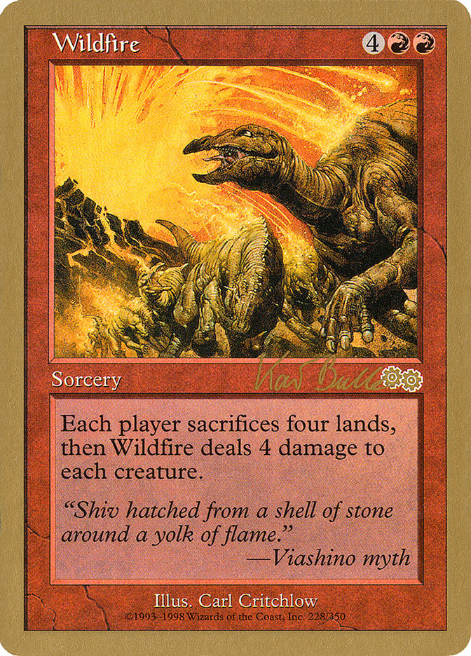 Wildfire (Kai Budde) [World Championship Decks 1999] | I Want That Stuff Brandon