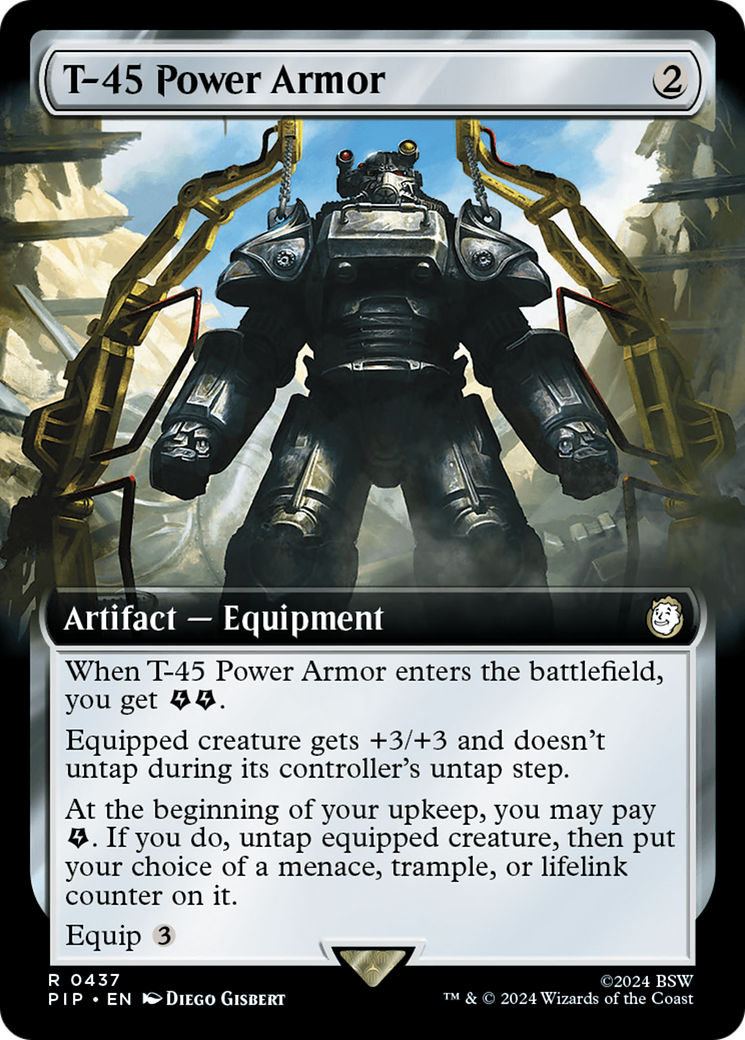 T-45 Power Armor (Extended Art) [Fallout] | I Want That Stuff Brandon