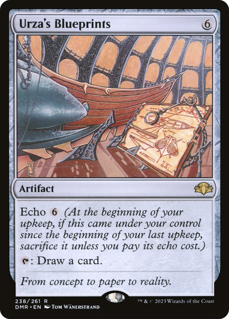 Urza's Blueprints [Dominaria Remastered] | I Want That Stuff Brandon