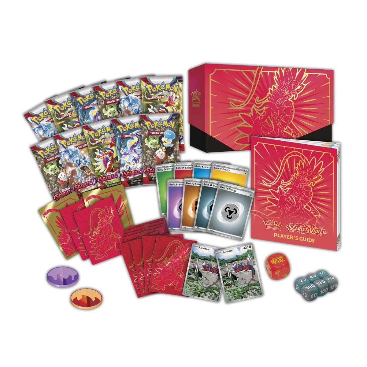 Scarlet & Violet - Elite Trainer Box (Koraidon) (Pokemon Center Exclusive) | I Want That Stuff Brandon
