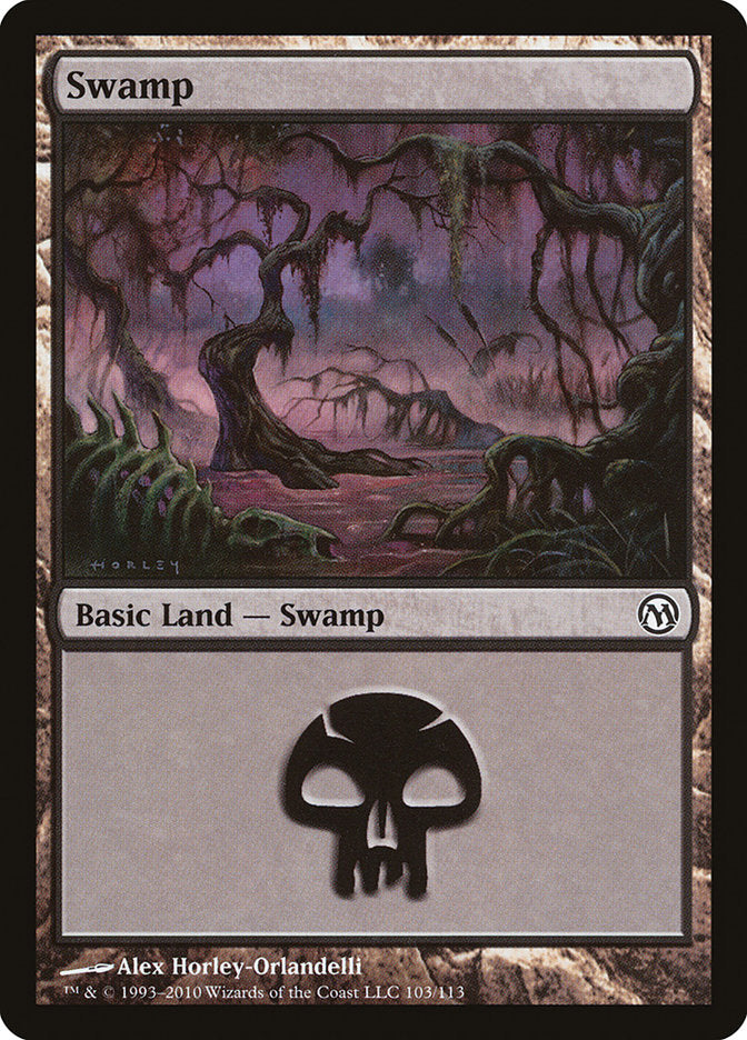 Swamp (103) [Duels of the Planeswalkers] | I Want That Stuff Brandon