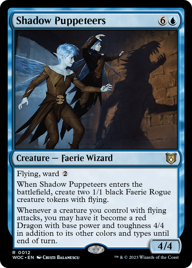 Shadow Puppeteers [Wilds of Eldraine Commander] | I Want That Stuff Brandon
