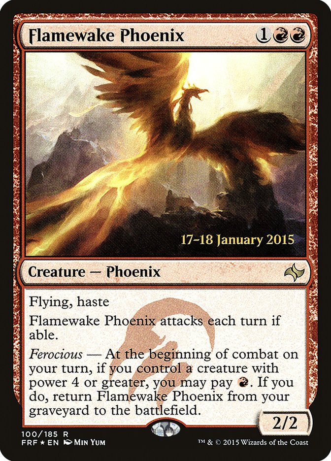 Flamewake Phoenix [Fate Reforged Prerelease Promos] | I Want That Stuff Brandon