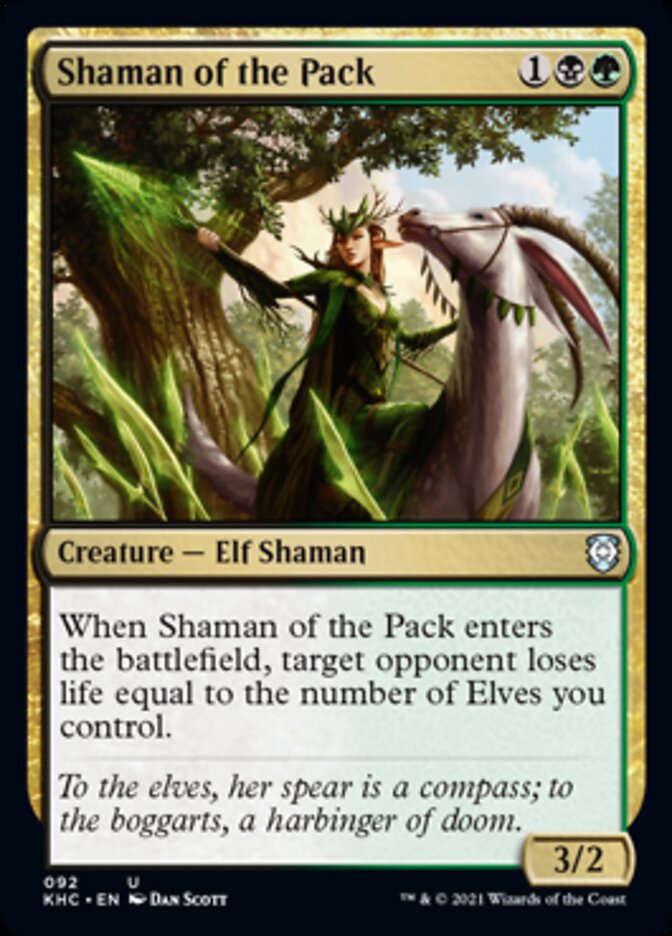 Shaman of the Pack [Kaldheim Commander] | I Want That Stuff Brandon