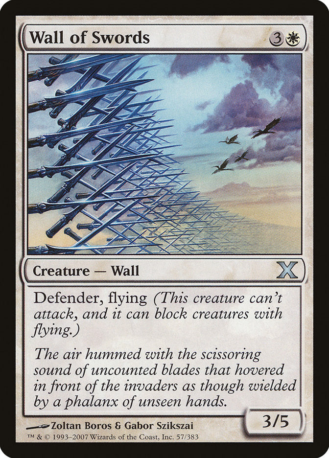Wall of Swords [Tenth Edition] | I Want That Stuff Brandon