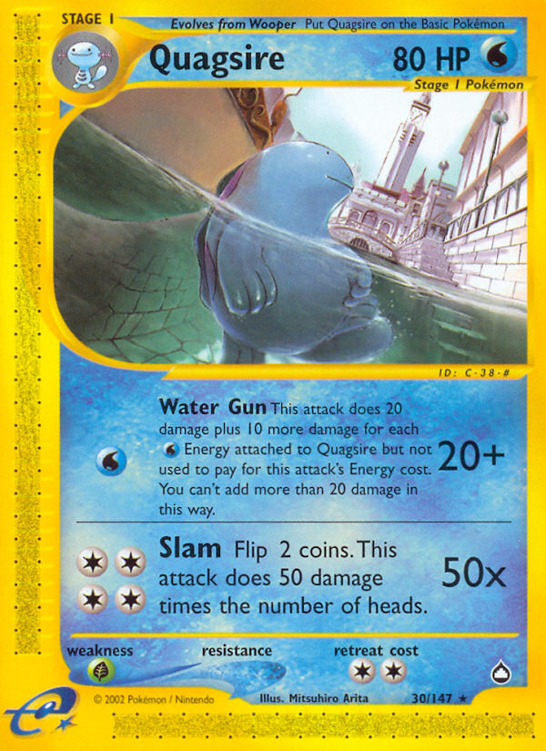 Quagsire (30/147) [Aquapolis] | I Want That Stuff Brandon