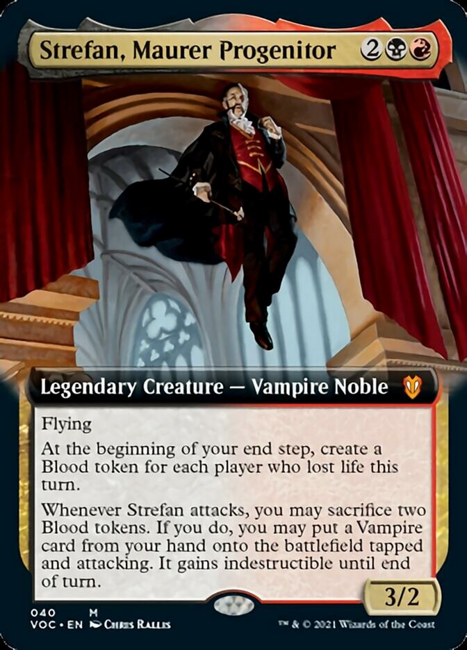 Strefan, Maurer Progenitor (Extended Art) [Innistrad: Crimson Vow Commander] | I Want That Stuff Brandon