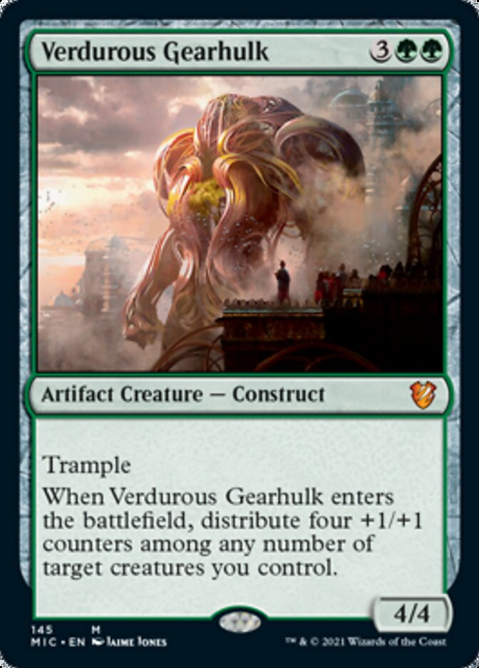 Verdurous Gearhulk [Innistrad: Midnight Hunt Commander] | I Want That Stuff Brandon