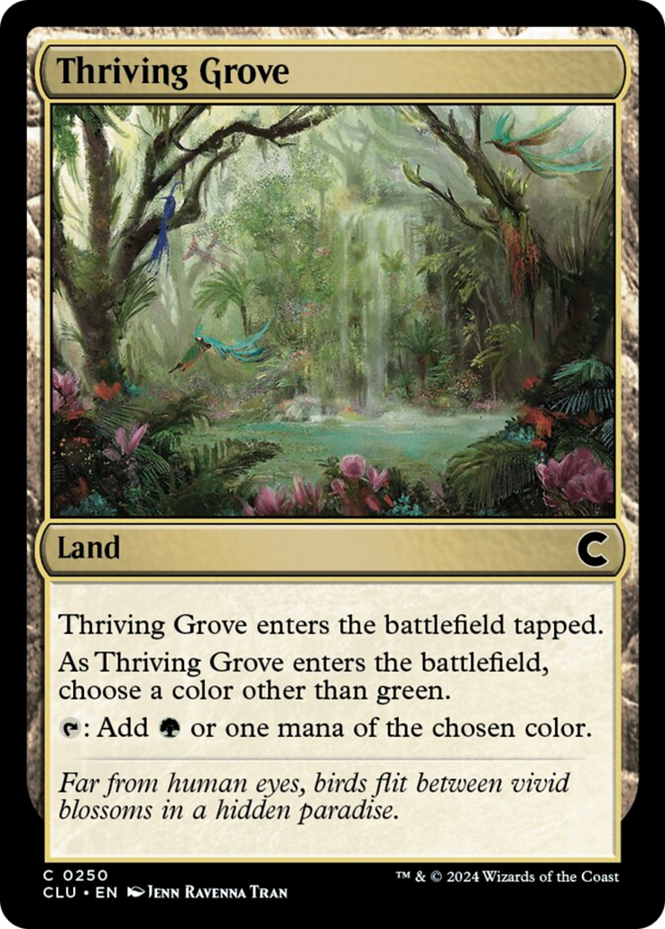 Thriving Grove [Ravnica: Clue Edition] | I Want That Stuff Brandon