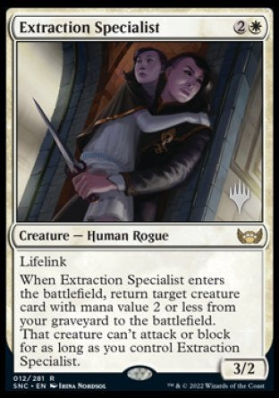 Extraction Specialist (Promo Pack) [Streets of New Capenna Promos] | I Want That Stuff Brandon