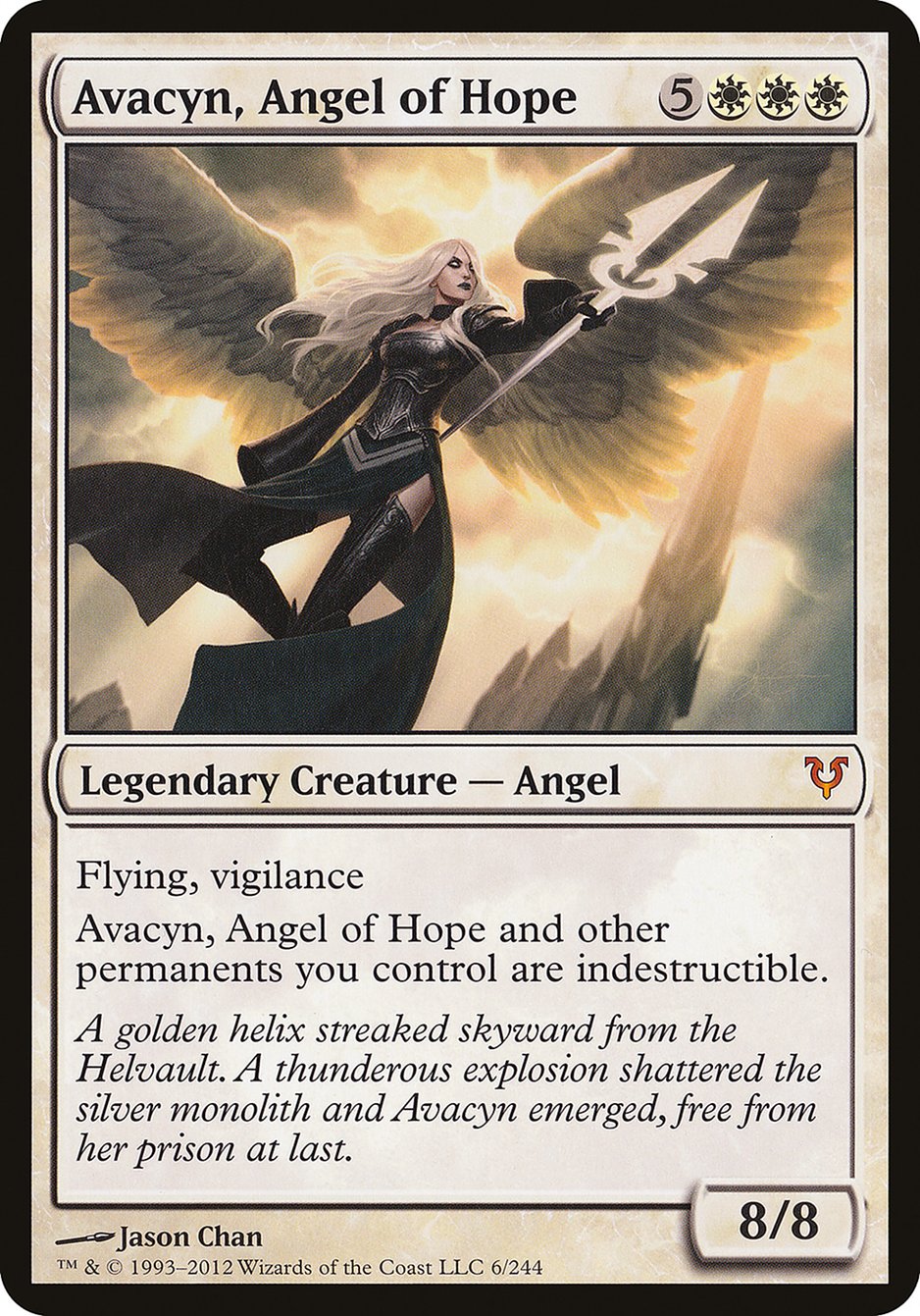 Avacyn, Angel of Hope (Oversized) [Open the Helvault] | I Want That Stuff Brandon