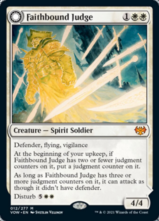 Faithbound Judge // Sinner's Judgment [Innistrad: Crimson Vow] | I Want That Stuff Brandon