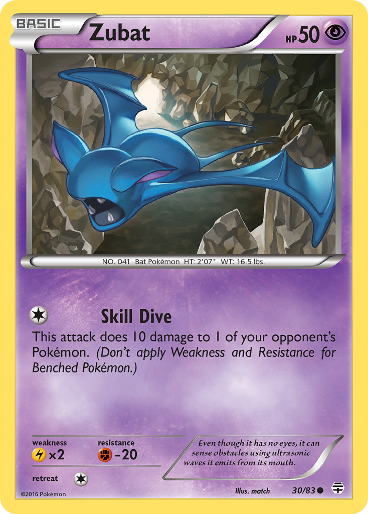 Zubat (30/83) [XY: Generations] | I Want That Stuff Brandon