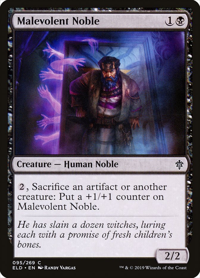 Malevolent Noble [Throne of Eldraine] | I Want That Stuff Brandon