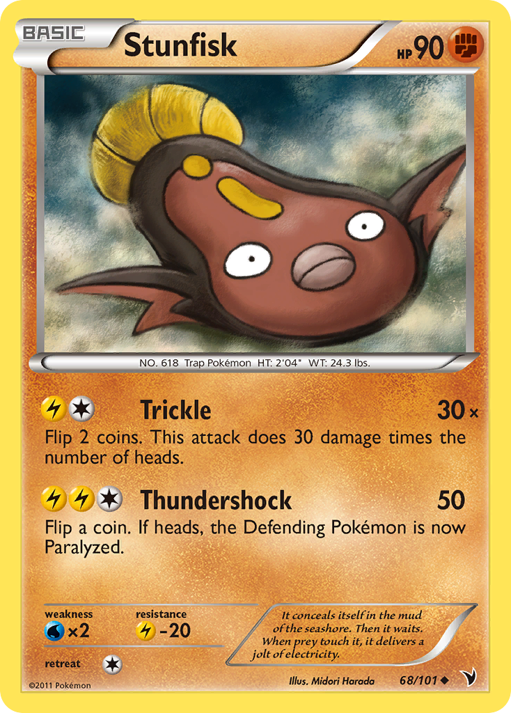 Stunfisk (68/101) [Black & White: Noble Victories] | I Want That Stuff Brandon