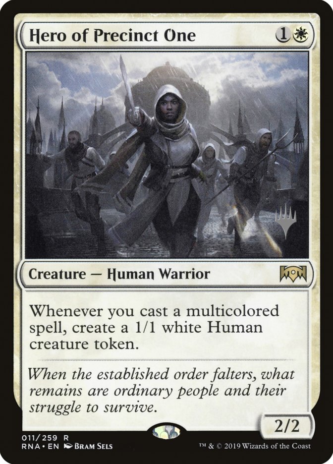 Hero of Precinct One (Promo Pack) [Ravnica Allegiance Promos] | I Want That Stuff Brandon