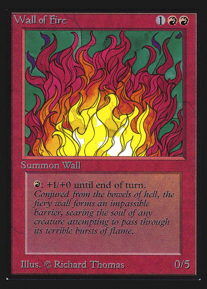 Wall of Fire [International Collectors' Edition] | I Want That Stuff Brandon