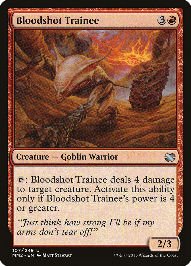 Bloodshot Trainee [Modern Masters 2015] | I Want That Stuff Brandon
