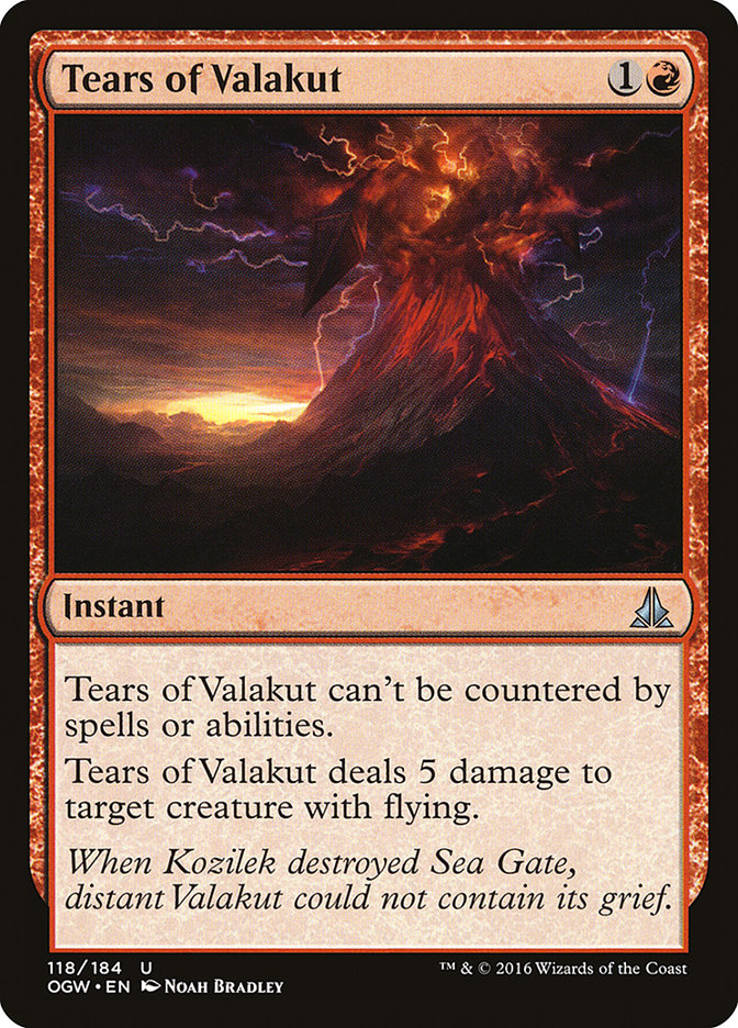 Tears of Valakut [Oath of the Gatewatch] | I Want That Stuff Brandon