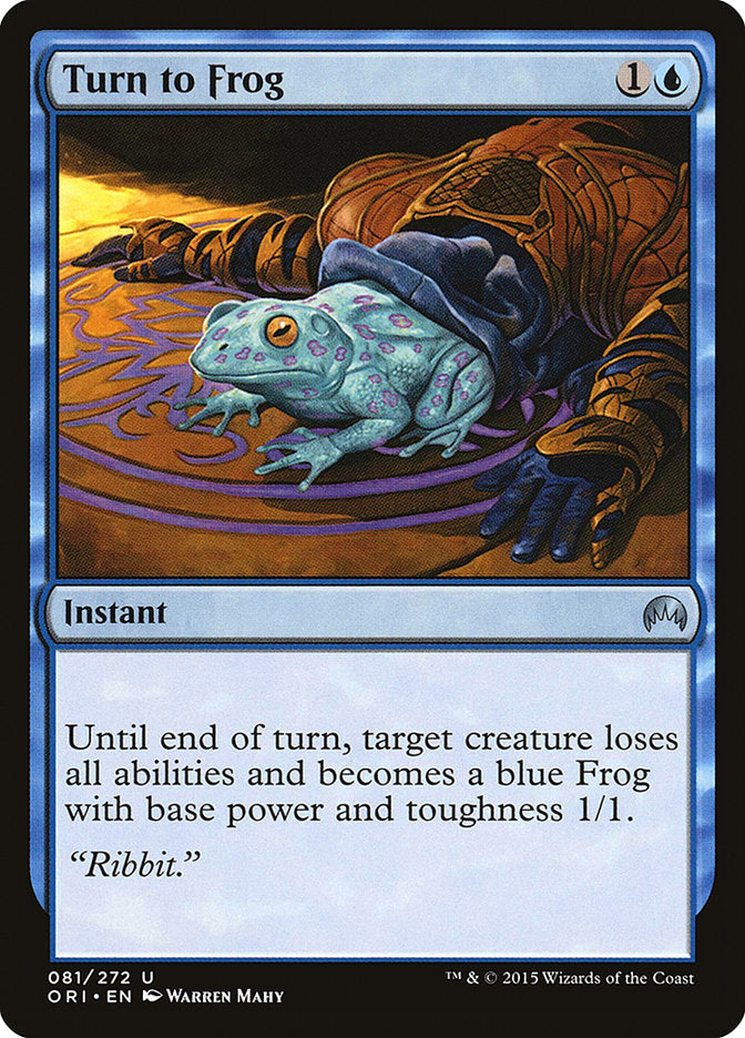 Turn to Frog [Magic Origins] | I Want That Stuff Brandon