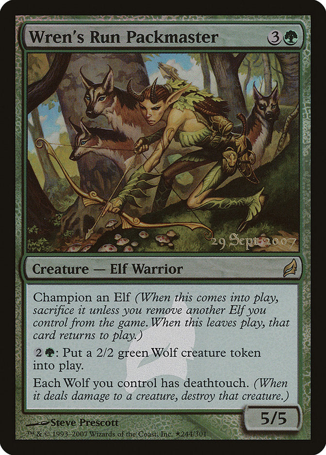 Wren's Run Packmaster [Lorwyn Promos] | I Want That Stuff Brandon