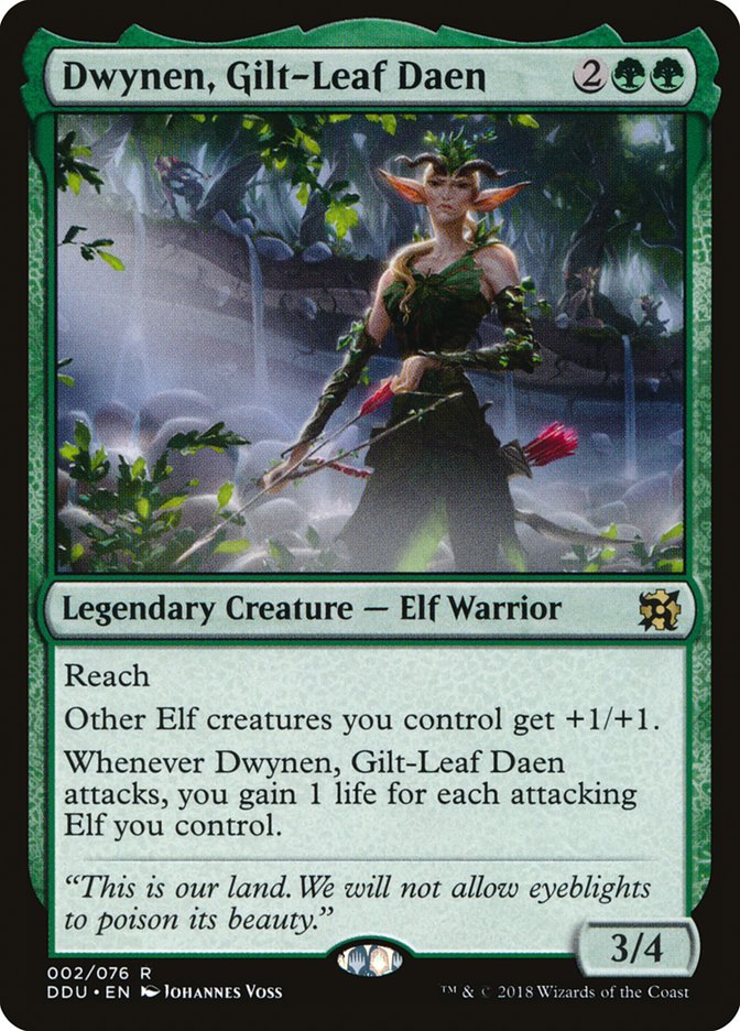 Dwynen, Gilt-Leaf Daen [Duel Decks: Elves vs. Inventors] | I Want That Stuff Brandon