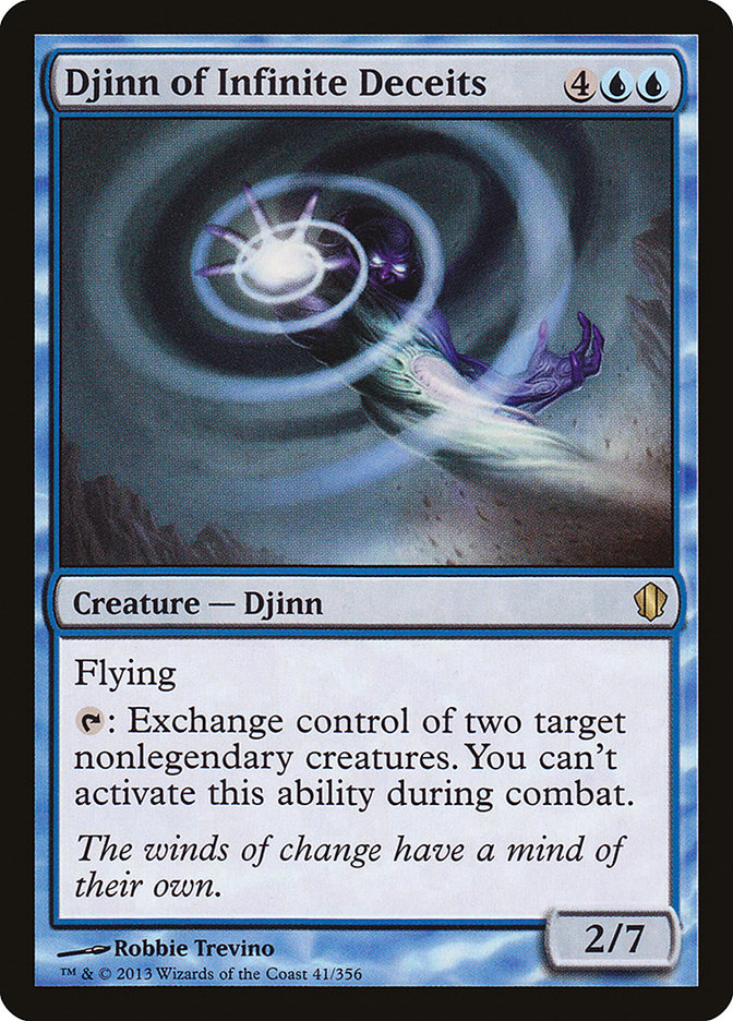 Djinn of Infinite Deceits [Commander 2013] | I Want That Stuff Brandon