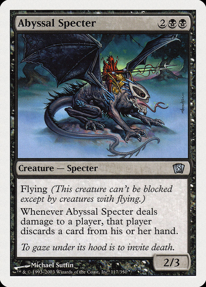 Abyssal Specter [Eighth Edition] | I Want That Stuff Brandon