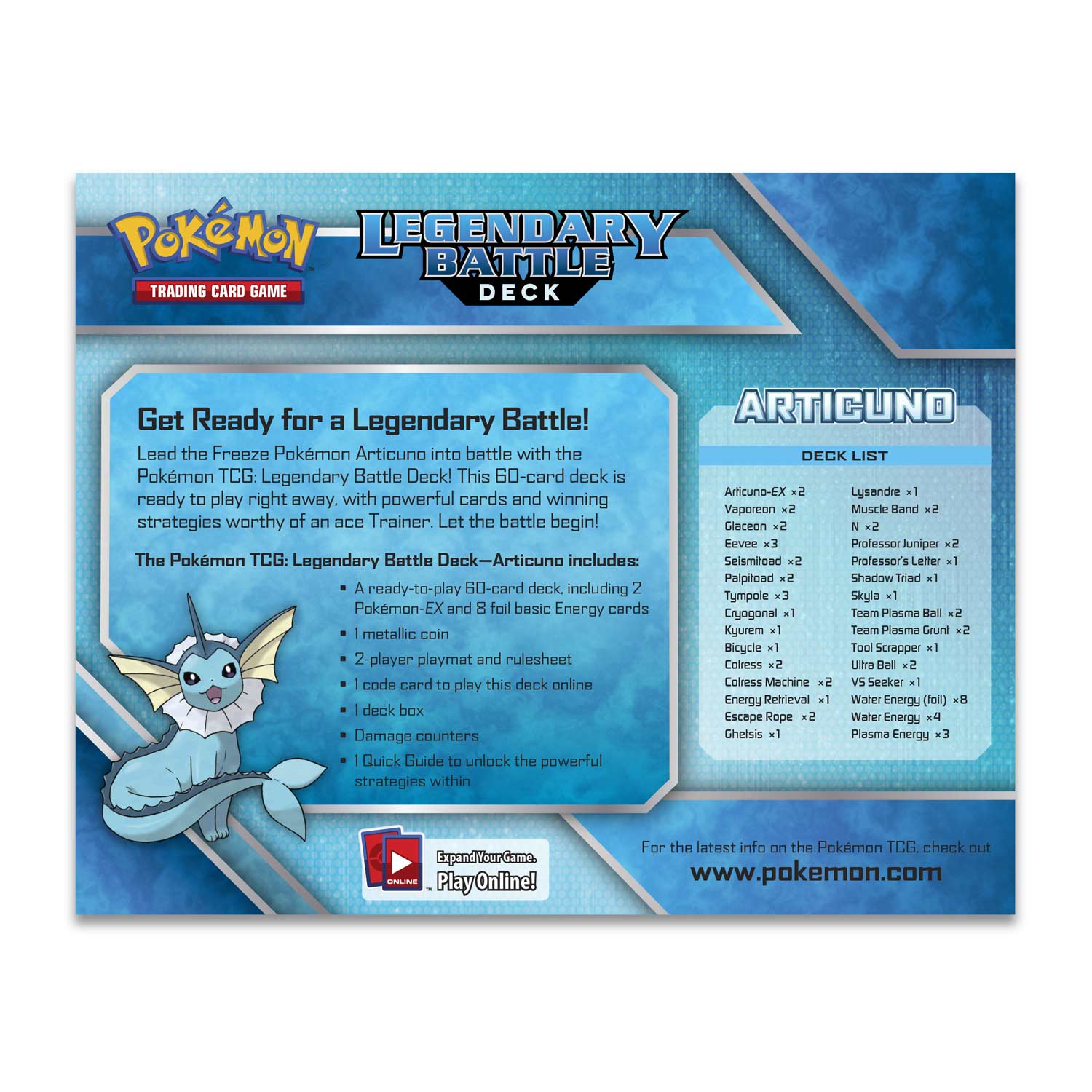 XY: Steam Siege - Legendary Battle Deck (Articuno) | I Want That Stuff Brandon
