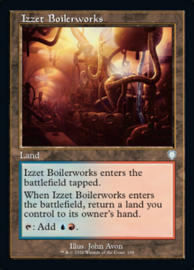 Izzet Boilerworks (Retro) [The Brothers' War Commander] | I Want That Stuff Brandon