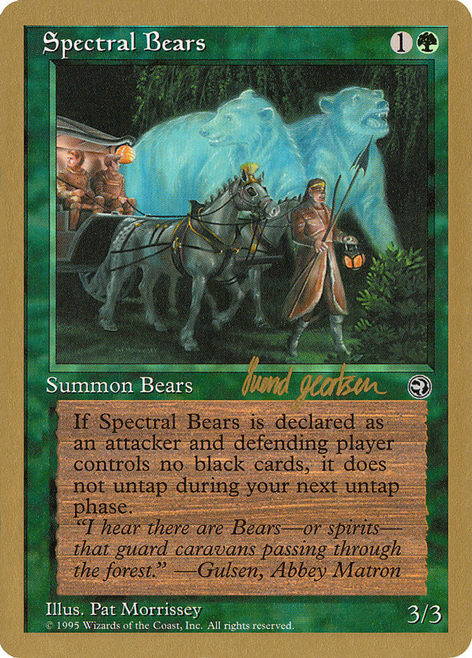 Spectral Bears (Svend Geertsen) [World Championship Decks 1997] | I Want That Stuff Brandon