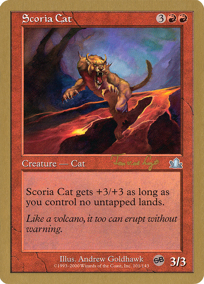 Scoria Cat (Tom van de Logt) (SB) [World Championship Decks 2001] | I Want That Stuff Brandon
