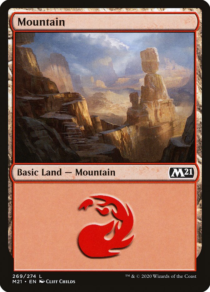 Mountain (269) [Core Set 2021] | I Want That Stuff Brandon