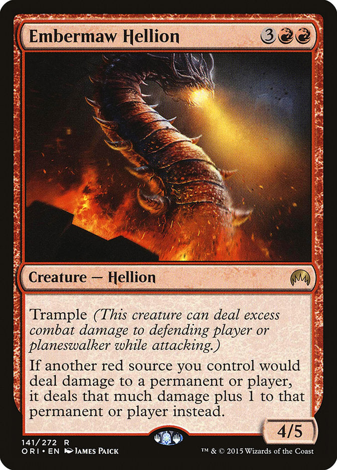 Embermaw Hellion [Magic Origins] | I Want That Stuff Brandon