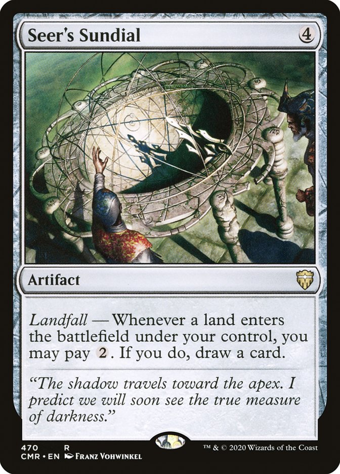 Seer's Sundial [Commander Legends] | I Want That Stuff Brandon