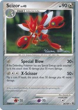 Scizor LV.42 (29/100) (Intimidation - Tristan Robinson) [World Championships 2008] | I Want That Stuff Brandon