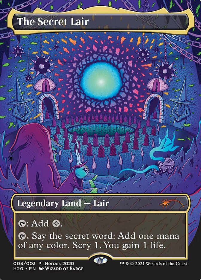 The Secret Lair [Heroes of the Realm 2020] | I Want That Stuff Brandon