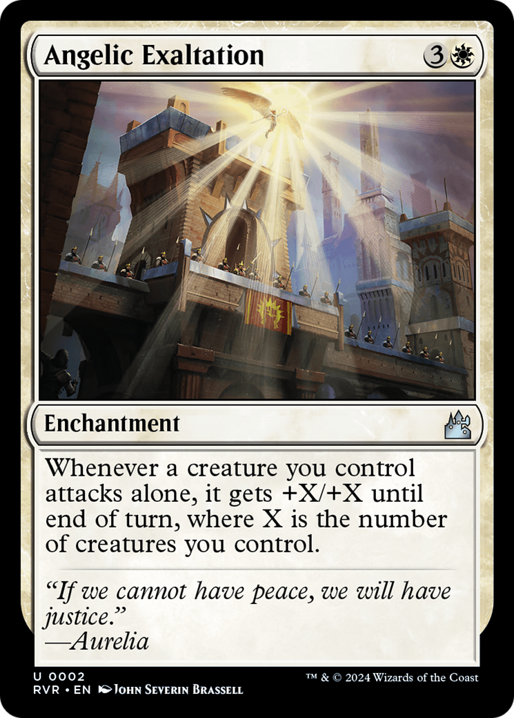 Angelic Exaltation [Ravnica Remastered] | I Want That Stuff Brandon