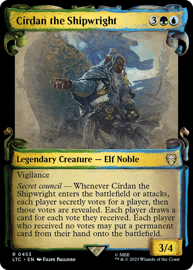 Cirdan the Shipwright [The Lord of the Rings: Tales of Middle-Earth Commander Showcase Scrolls] | I Want That Stuff Brandon