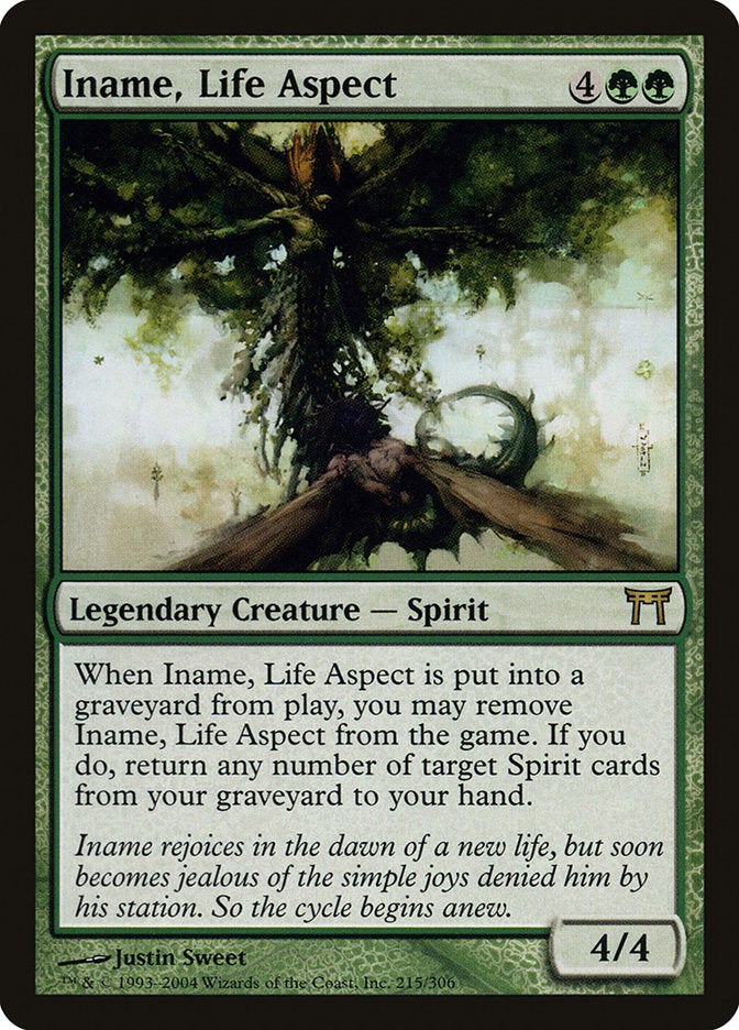 Iname, Life Aspect [Champions of Kamigawa] | I Want That Stuff Brandon