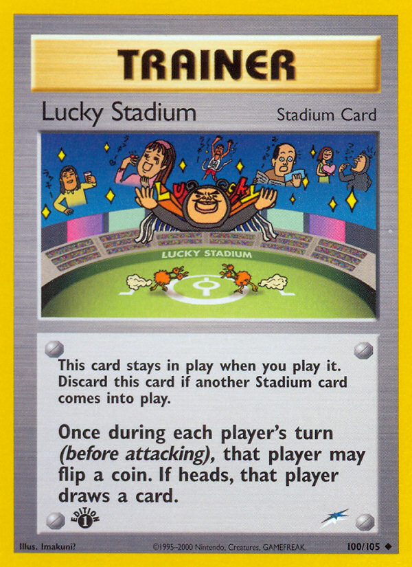 Lucky Stadium (100/105) [Neo Destiny 1st Edition] | I Want That Stuff Brandon