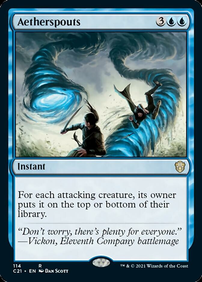 Aetherspouts [Commander 2021] | I Want That Stuff Brandon