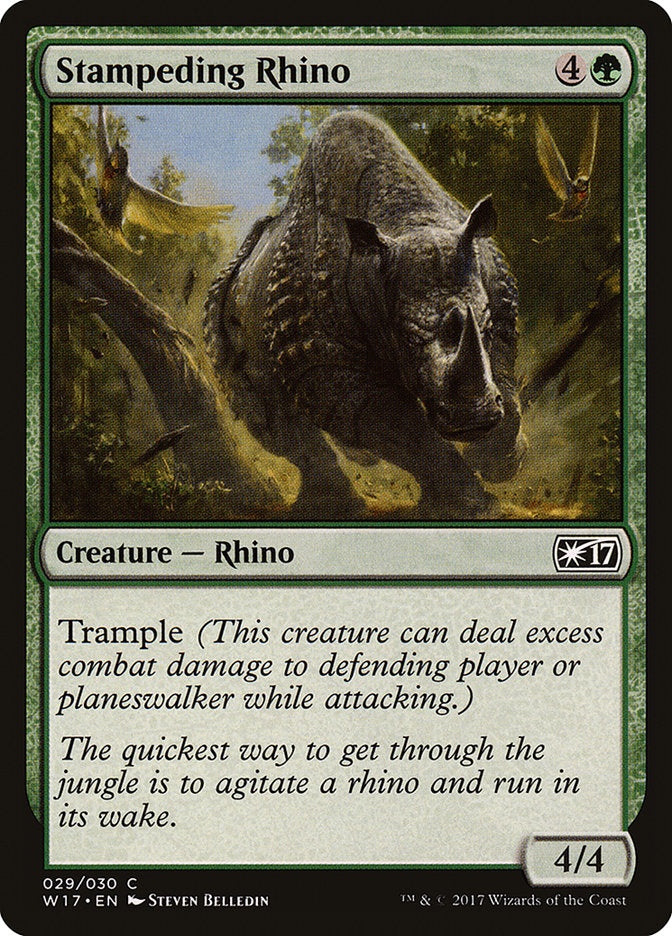 Stampeding Rhino [Welcome Deck 2017] | I Want That Stuff Brandon